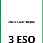 Analisis Morfologico Ejercicios  3 ESO PDF