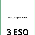 Areas De Figuras Planas Ejercicios 3 ESO PDF