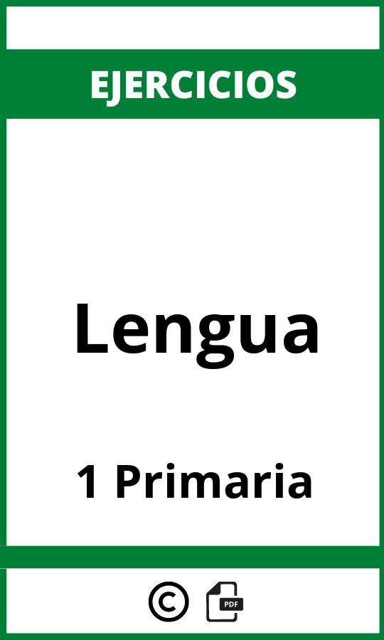 Ejercicios 1 Primaria Lengua PDF