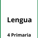 Ejercicios 4 Primaria Lengua PDF