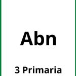 Ejercicios Abn 3 Primaria PDF