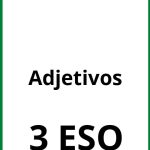 Ejercicios Adjetivos 3 ESO PDF