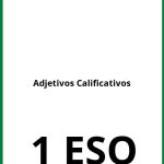 Ejercicios Adjetivos Calificativos 1 ESO PDF