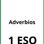 Ejercicios PDF Adverbios 1 ESO