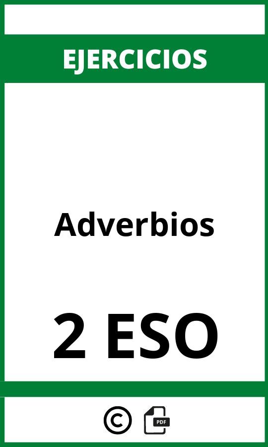 Ejercicios Adverbios 2 ESO PDF