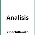 Ejercicios Analisis 2 Bachillerato PDF