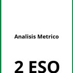 Ejercicios Analisis Metrico 2 ESO PDF