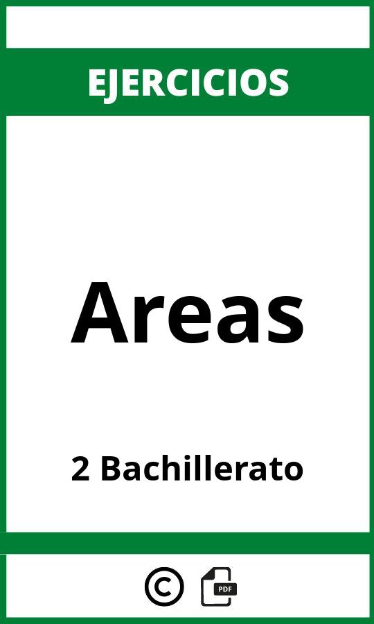 Ejercicios Areas 2 Bachillerato PDF