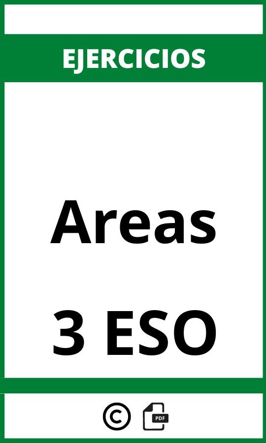 Ejercicios Areas 3 ESO PDF