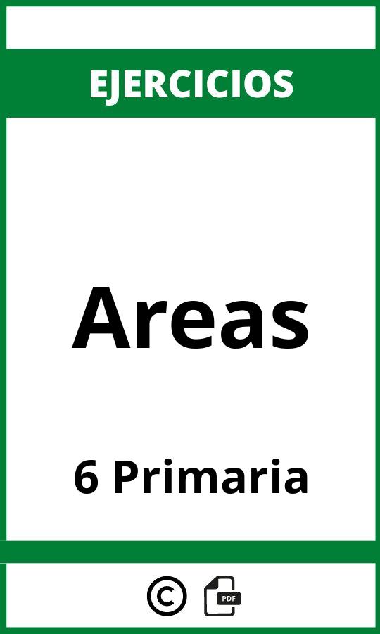 Ejercicios Areas 6 Primaria PDF