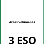 Ejercicios Areas Volumenes 3 ESO PDF