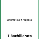 Ejercicios Aritmetica Y Algebra 1 Bachillerato PDF