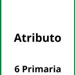 Ejercicios Atributo 6 Primaria PDF