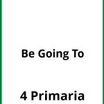 Ejercicios Be Going To 4 Primaria PDF