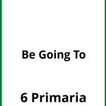 Ejercicios Be Going To 6 Primaria PDF