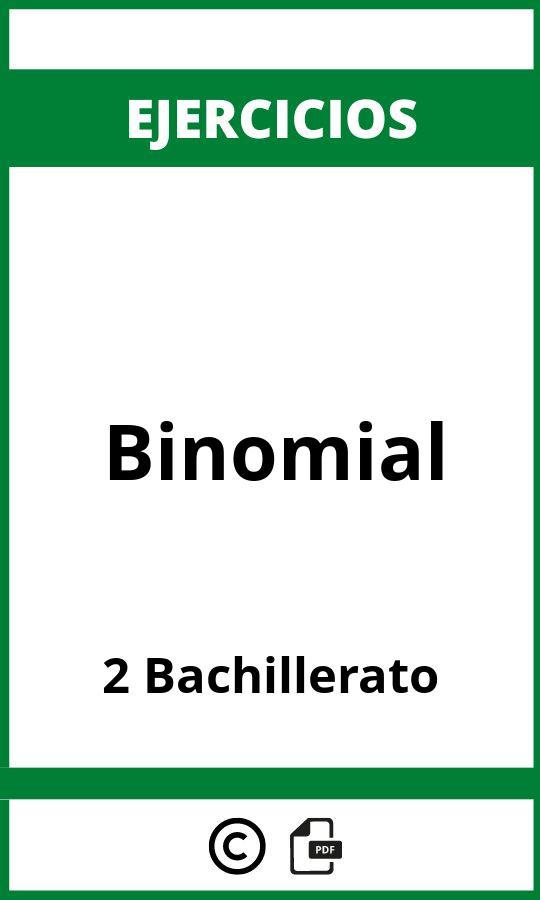 Ejercicios Binomial 2 Bachillerato PDF