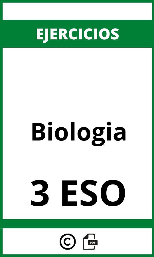 Ejercicios Biologia 3 ESO PDF