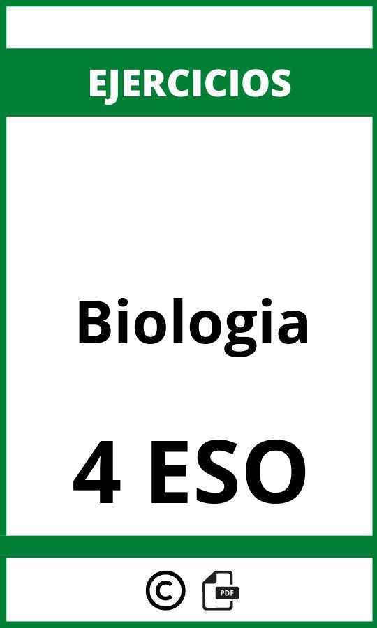 Ejercicios Biologia 4 ESO PDF