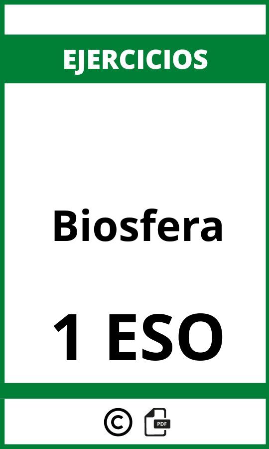 Ejercicios Biosfera 1 ESO PDF
