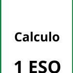Ejercicios Calculo 1 ESO PDF