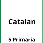 Ejercicios Catalan 5 Primaria PDF
