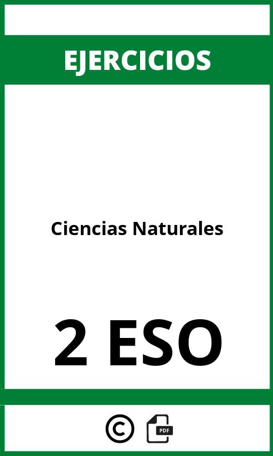 Ejercicios Ciencias Naturales 2 ESO PDF