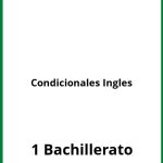 Ejercicios Condicionales Ingles 1 Bachillerato PDF