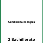 Ejercicios Condicionales Ingles 2 Bachillerato PDF