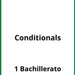 Ejercicios Conditionals 1 Bachillerato PDF