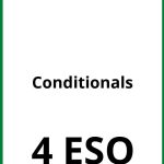 Ejercicios Conditionals 4 ESO PDF