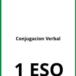 Ejercicios Conjugacion Verbal 1 ESO PDF