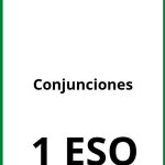 Ejercicios Conjunciones 1 ESO PDF