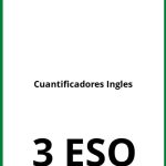 Ejercicios Cuantificadores Ingles 3 ESO PDF