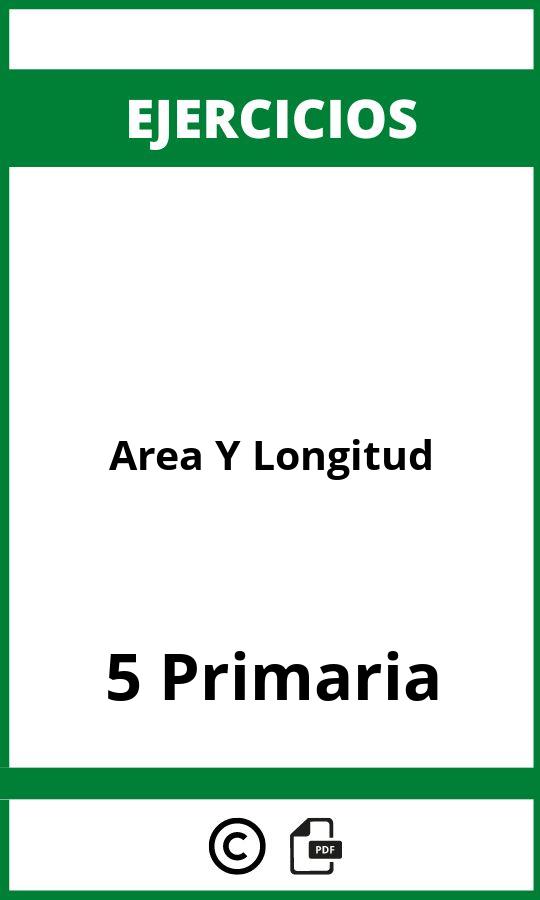 Ejercicios De Area Y Longitud 5 Primaria PDF