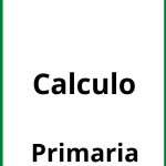 Ejercicios De Calculo PDF Primaria