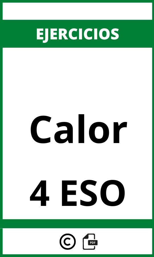 Ejercicios De Calor 4 ESO PDF