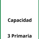 Ejercicios De Capacidad 3 Primaria PDF