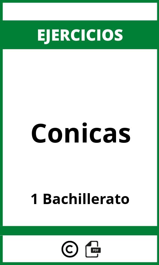 Ejercicios De Conicas 1 Bachillerato PDF