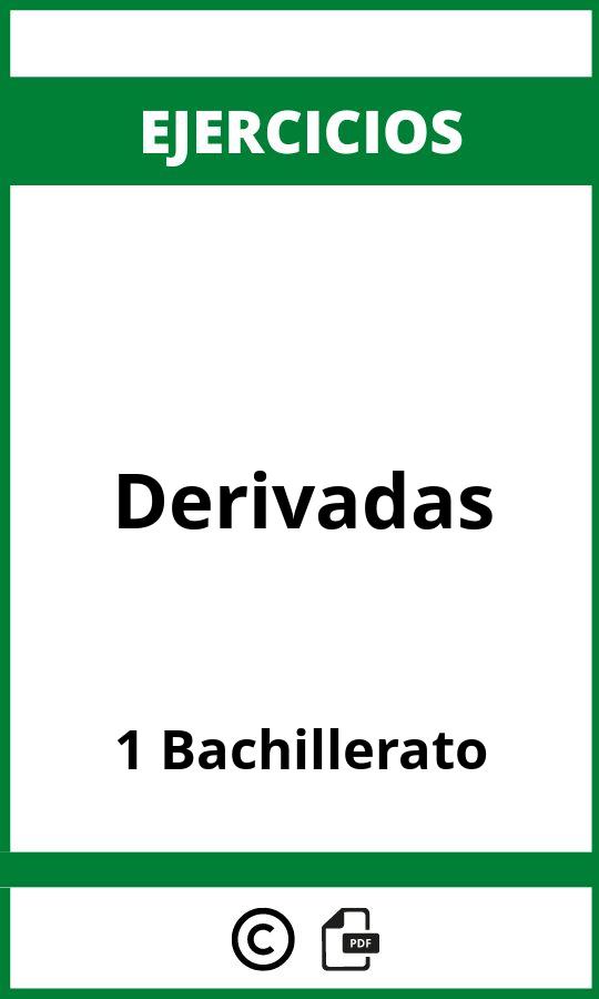 Ejercicios De Derivadas 1 Bachillerato PDF