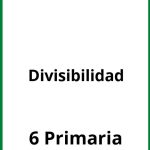 Ejercicios De Divisibilidad 6 Primaria PDF
