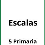 Ejercicios De Escalas 5 Primaria PDF
