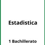 Ejercicios De Estadistica 1 Bachillerato PDF