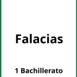 Ejercicios De Falacias  PDF 1 Bachillerato