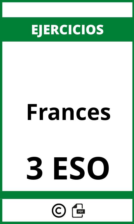 Ejercicios De Frances 3 ESO PDF