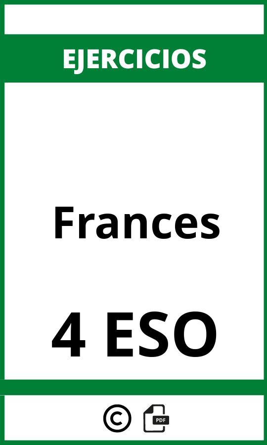 Ejercicios De Frances 4 ESO PDF