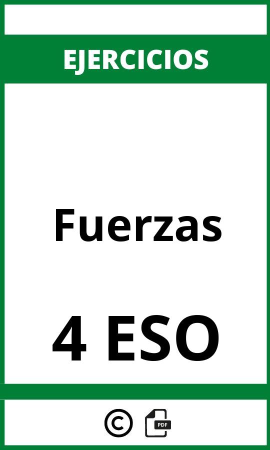 Ejercicios De Fuerzas 4 ESO PDF