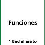 Ejercicios De Funciones 1 Bachillerato PDF