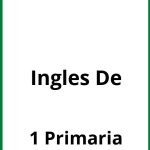 Ejercicios De Ingles 1 De Primaria PDF