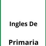 Ejercicios De Ingles De Primaria PDF