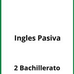 Ejercicios De Ingles Pasiva 2 Bachillerato PDF